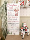 Christmas Rules Plaque 