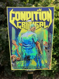 Official Condition: Critical - “Extermination Plan” Back Patch