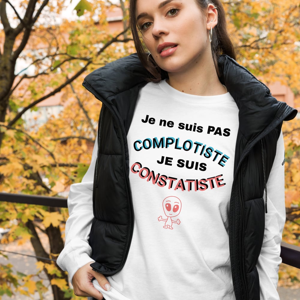 Image of Tee-Shirt Manches-Longues Unisexe "Complotiste ou Constatiste"