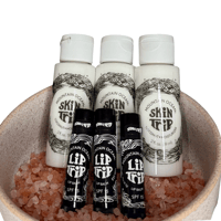Image 4 of Skin Trip Travel Size 2oz Body Lotion + Lip Trip SPF 15 Lip Balm Set