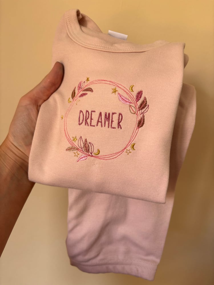 Image of 3-4 dusty pink pjs