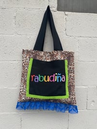 Image 2 of Bolsiña feita a man. Rabudiña leopardo. Deseño exclusivo!