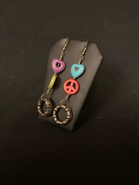 Love & Peace Bearing Earring