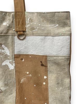 Image of PATCHWORK PAINTER'S TOTE #1