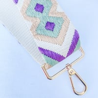 Image 2 of Purple and Mint Green Strap