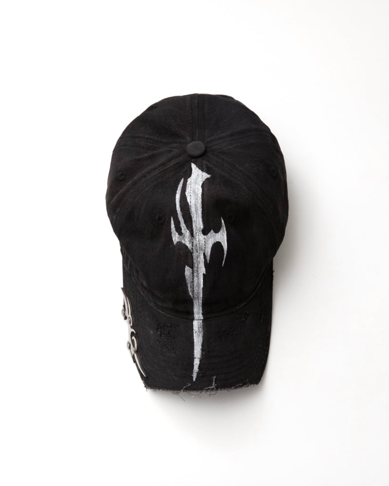 IMPLY — IMPLY x MASSTAK - Sword Tribal Cap (Black)
