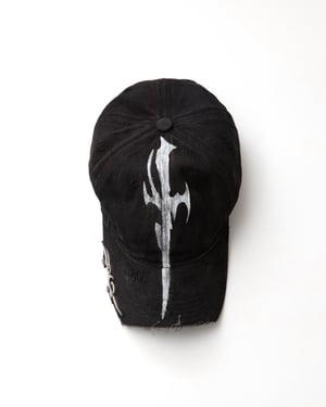 Image of IMPLY x MASSTAK - Sword Tribal Cap (Black)