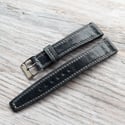 Vintage Style Strap / Boxed Stitching - Dark Navy