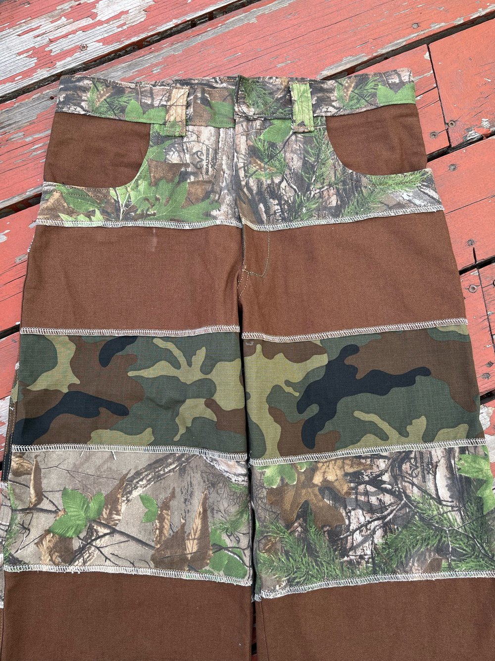 Image of Striped camp pants 
