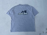Image 1 of 90s SKIN INDUSTRIES LOGO TEE / SIZE 2XL