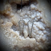 Diamond earrings- 1”