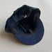 Image of Early 1900's Boro Indigo Ball Cap 002