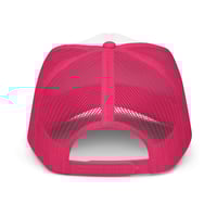 Image 18 of Foam trucker hat zebra 