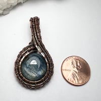 Image 4 of Kyanite and Copper Pendant