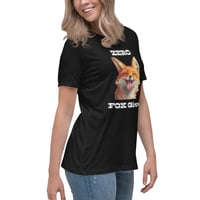 Image 7 of Women's Relaxed T-Shirt, Zero Fox Given T-Shirt | Funny Fox Sarcastic Humor Graphic Tee
