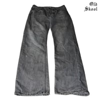 Image 1 of (34”) Old Skool Vintage Grey Jeans