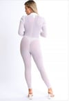 All White Jumpsuit 