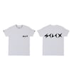 White ‘Selex Collar’ Logo T-Shirt