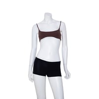 Image 1 of ANM260010 BRALETTE TOP BROWN