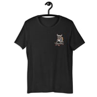 Image 2 of French Bulldog Skateboard T-Shirt