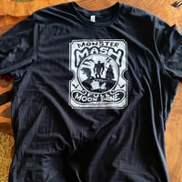 Image 3 of MONSTER MASH Full Moon Shine Label 100% Cotton T-Shirt