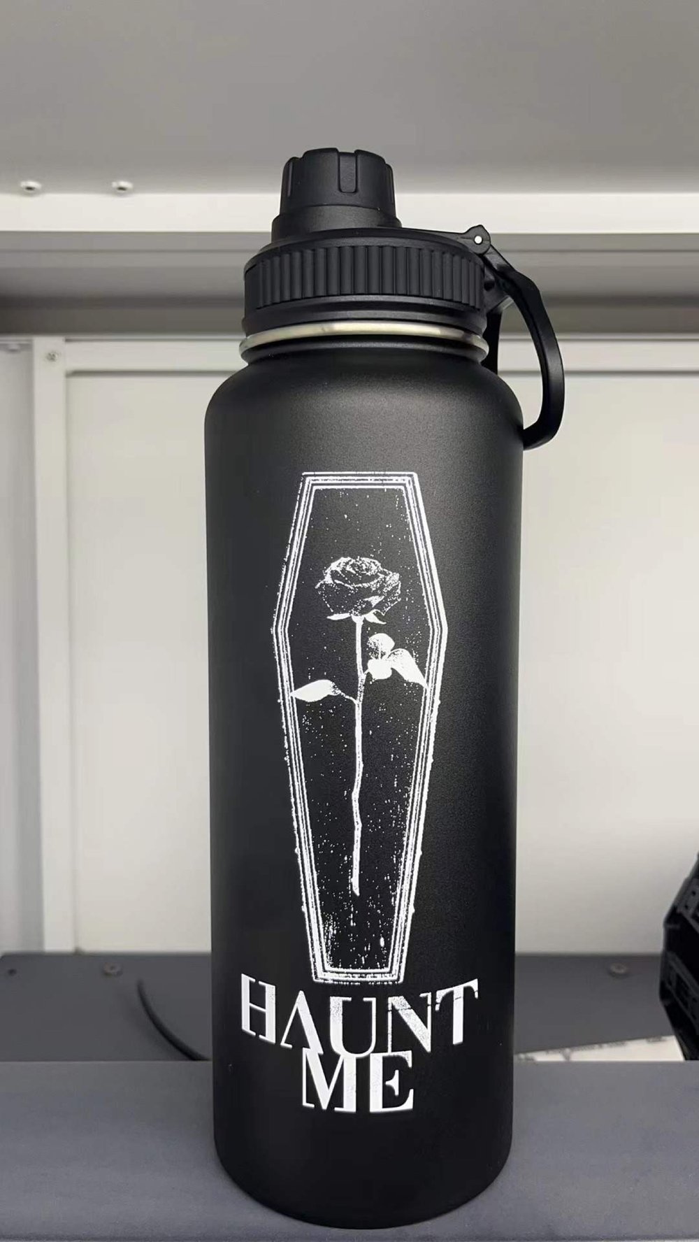 Coffin Logo 40oz Stainless Steel Water Bottle 