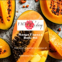 Mango Papaya Body Oil 4 oz