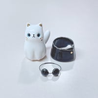 Image 3 of Gojo Cat Ceramic Figurine 2 (discount price due to imperfection) 