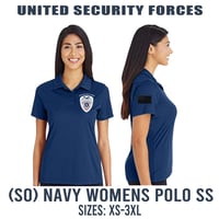 (SO) NAVY WOMENS POLO (SHORT SLEEVE) 