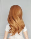 Apricot Dream Mid Radial Bang Curl