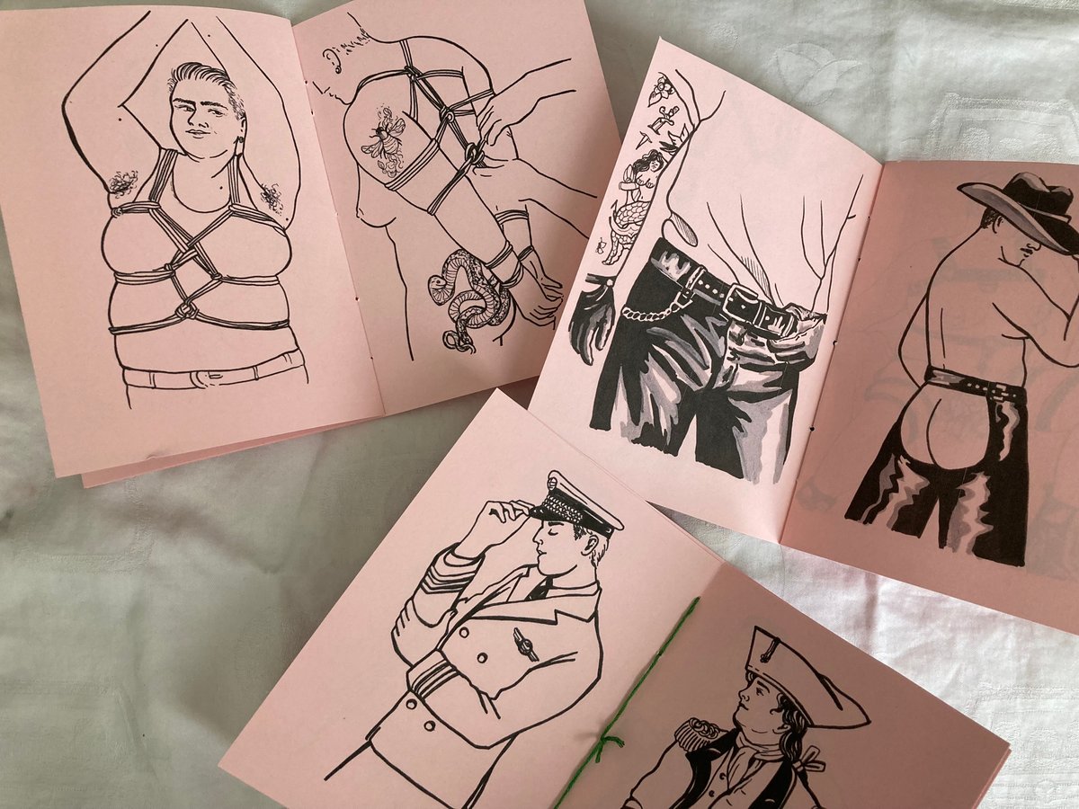 Image of Butch Leather/Rope/Uniform Zines