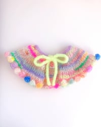Image 1 of Sofie and Iris Scrap Mohair Bubble Collar no. 8