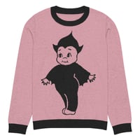 Image 1 of Baby Bat Knitted crew neck sweater