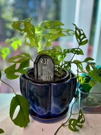 Image 1 of RIP My Sanity plantstake 