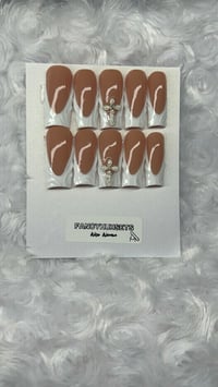 Image 2 of Cross Frenchies Press On Nails 
