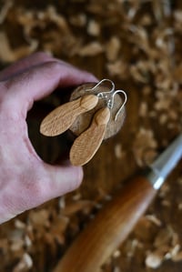 Image 9 of Maple Seed Earrings 