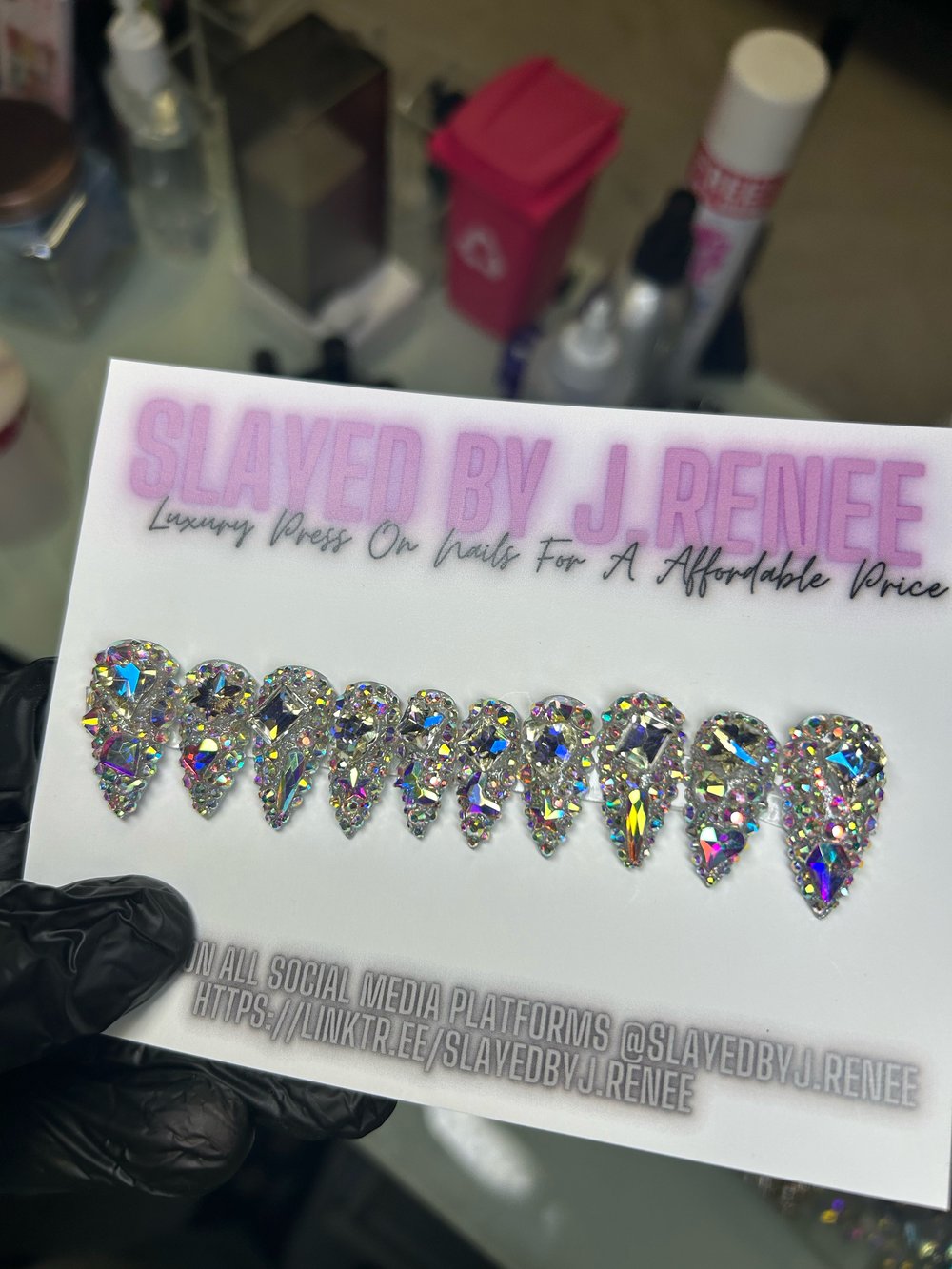 Semi Medium Length Stiletto 