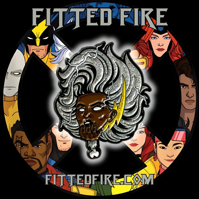 Hold Your Head Up Pin - Storm