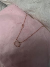 Rose Gold kat Necklace 