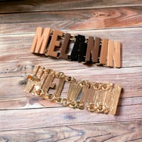 Image 3 of Melanin Dangle Earrings