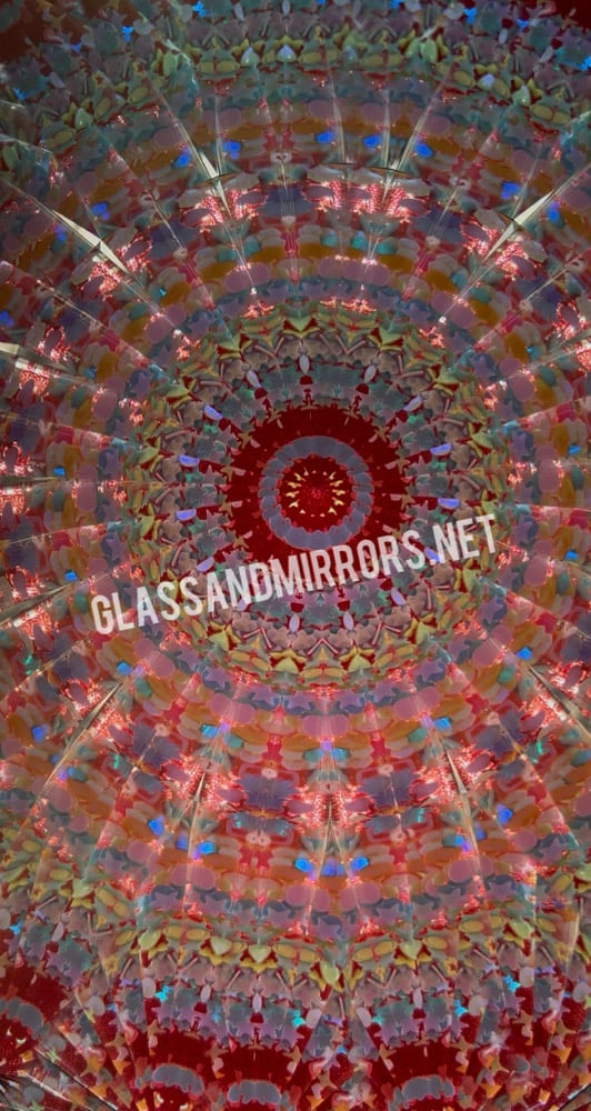 Image of “Ruby Red” Jumbo Wand Aura Kaleidoscope