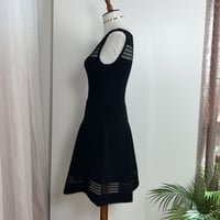 Image 3 of FRENCH CONNECTION black a-line stretchy dress