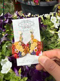Image 1 of NEW Breakfast Charcuterie Board Earrings