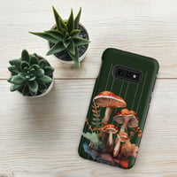 Image 5 of Beautiful Watercolor Red Fungus Mushroom Colorful Tough case for Samsung®