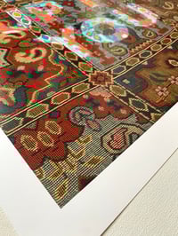 Image 3 of (Upside-down) Signed Print - “IT’S UP TO YOU” (Tapestry)