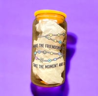 Image 2 of Make the Friendship Bracelets 16 OZ Glass Cup