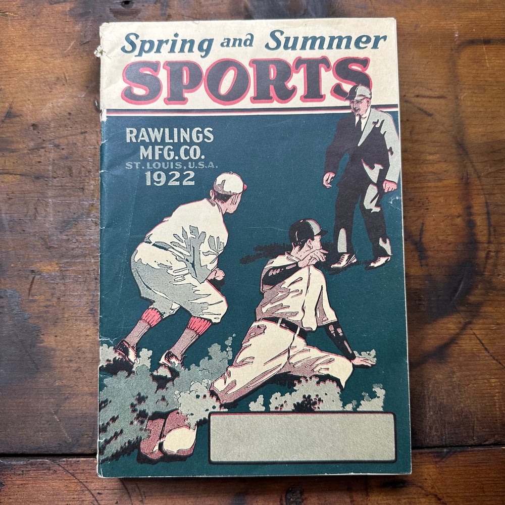 Image of 1922 Rawlings Sporting Goods Catalog