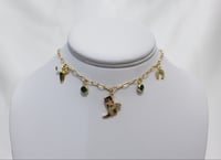 Image 1 of Rodeo Rush Charm Necklace (Green)  