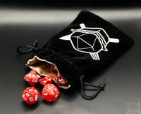 Image 1 of Roll for Sandwich Official Dice Set (Ketchup Red 2024)