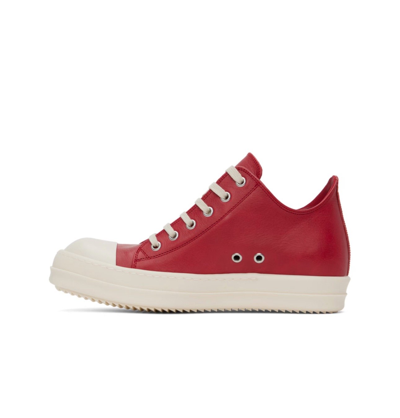 RICK OWENS RAMONE LOW 'CARDINAL RED' | Wespeso